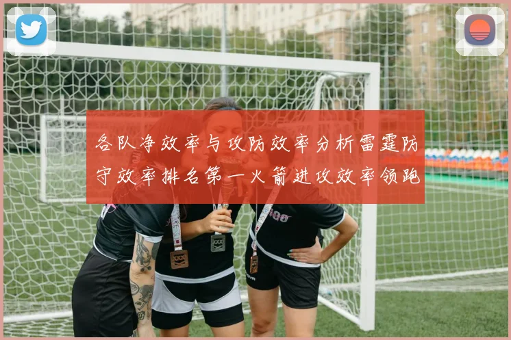 各队净效率与攻防效率分析雷霆防守效率排名第一火箭进攻效率领跑联盟